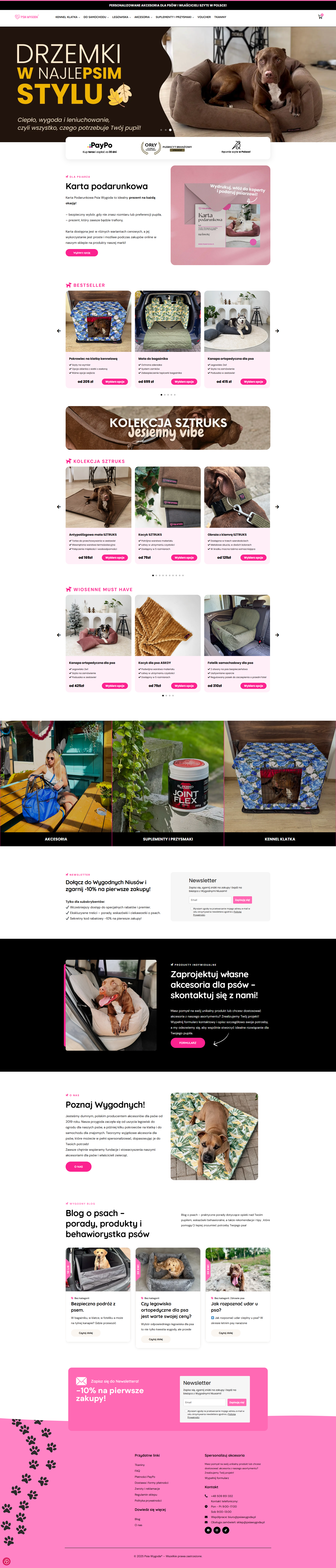 Sklep Psia Wygoda - strona główna